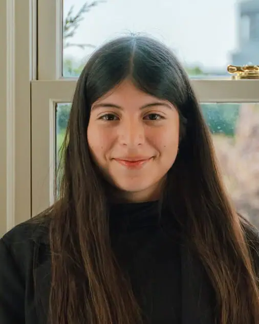 Portrait of Mia Perez, Policy and Advocacy Coordinator.